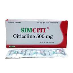 Jual SIMCITI citicoline 500mg box | Shopee Indonesia