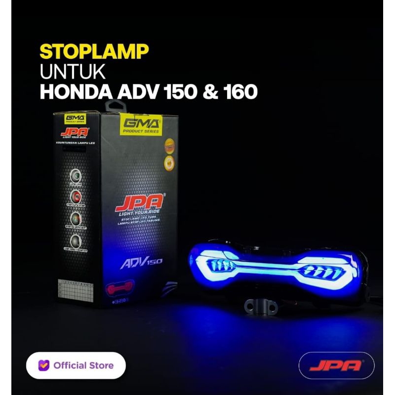 Jual LAMPU STOP LED UNTUK ADV 150 DAN ADV 160 MEREK JPA | Shopee Indonesia