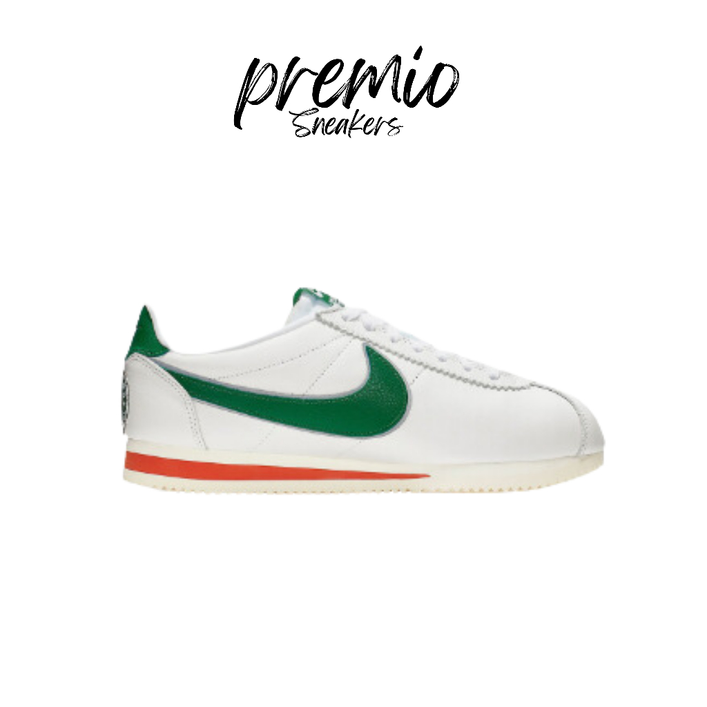 Nike Cortez Green White Jual Sneakers Nike Cortez Classic Stranger - Main Image