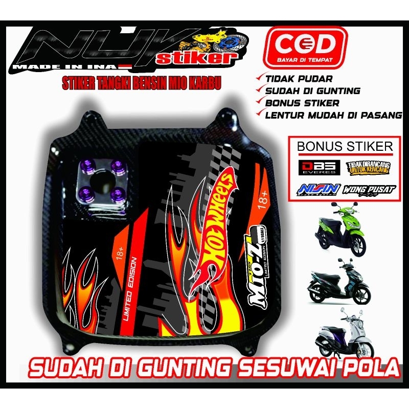 Jual STIKER TANGKI MIO SPORTY MIO SMILE | Shopee Indonesia