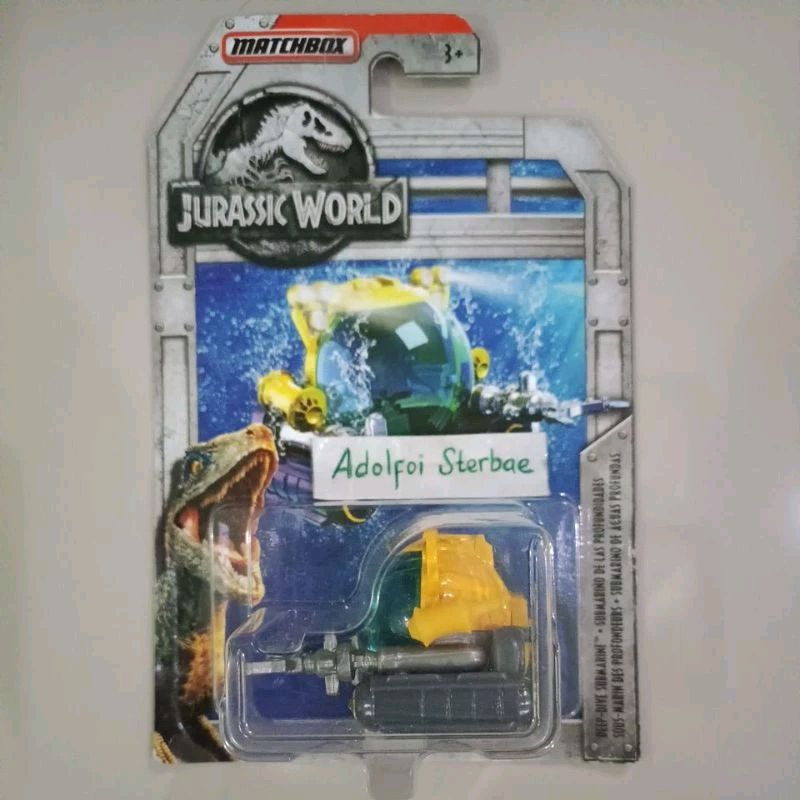 matchbox deep dive submarine submarino de las profundidades sous marin des  profondeurs submarino de aguas profundas kapal selam jurassic world