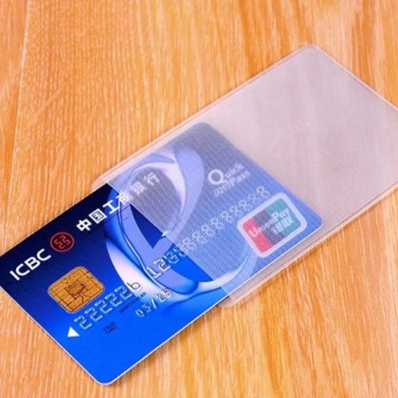 Jual Plastik Cover Pelindung Kartu ATM KTP SIM Anti Gores Credit Card ...