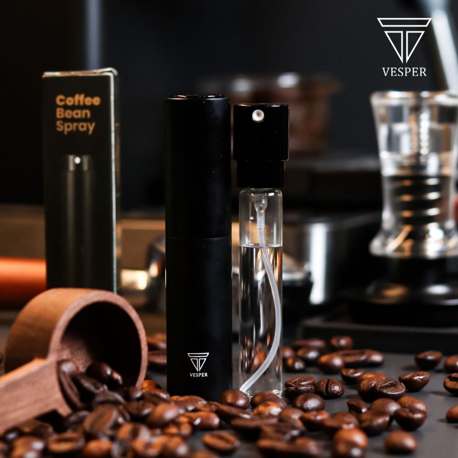 Jual vesper coffee bean spray bottle 10ml / semprotan mini biji kopi ...