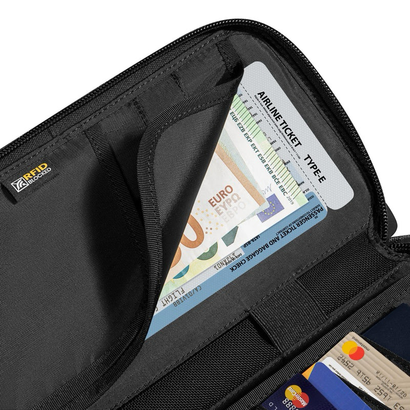 Jual T03M1 Tomtoc Navigator Passport Bag Ticket Organizer Holder RFID ...