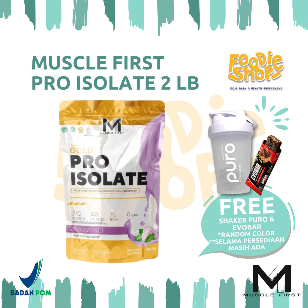 Jual M1 Muscle First Pro Isolate 2 lbs Whey Protein Isolate | Shopee ...