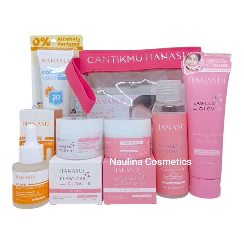 Jual Paket Skincare Hanasui Skincare Super Kumplit Moisturizer/Toner