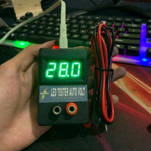 Jual Led tester auto volt, tes tegangan led, tes dioda zener, deteksi ...