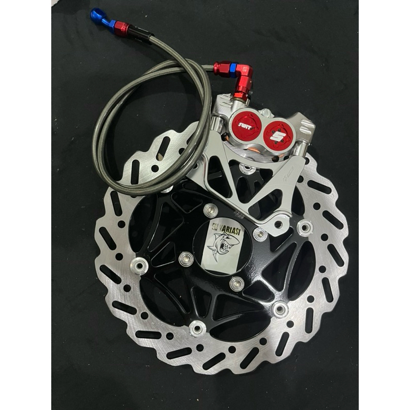 Jual PAKET KALIPER 2 PISTON SWITS DISC 260mm SCOOPY RING 14, SPACY ...