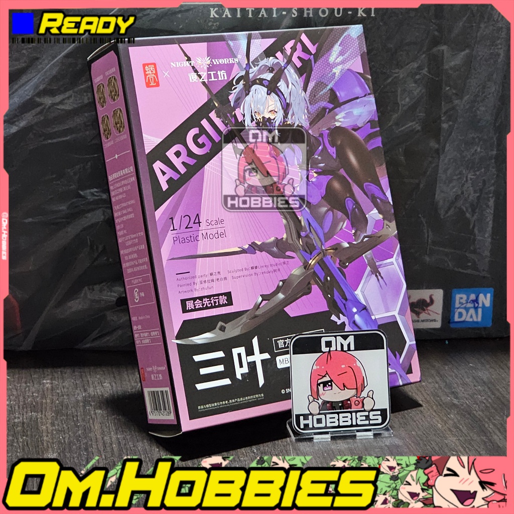Jual Snail Shell x Night Works Wasp Argidae Girl Ruririn 1/24plastic ...