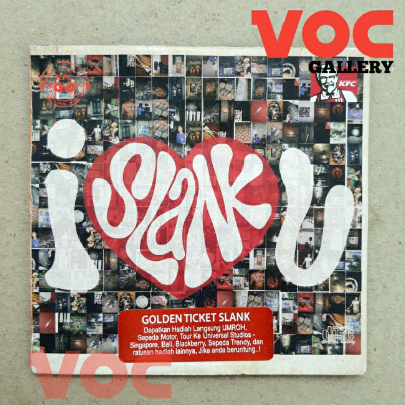 Jual KFC Compact Disc CD I Slank U Rare Jadul Antik Vintage Classic ...