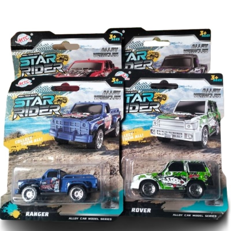 Jual Mobilan track racing STAR RIDER bahan metal - Mobil Mobilan Anak ...