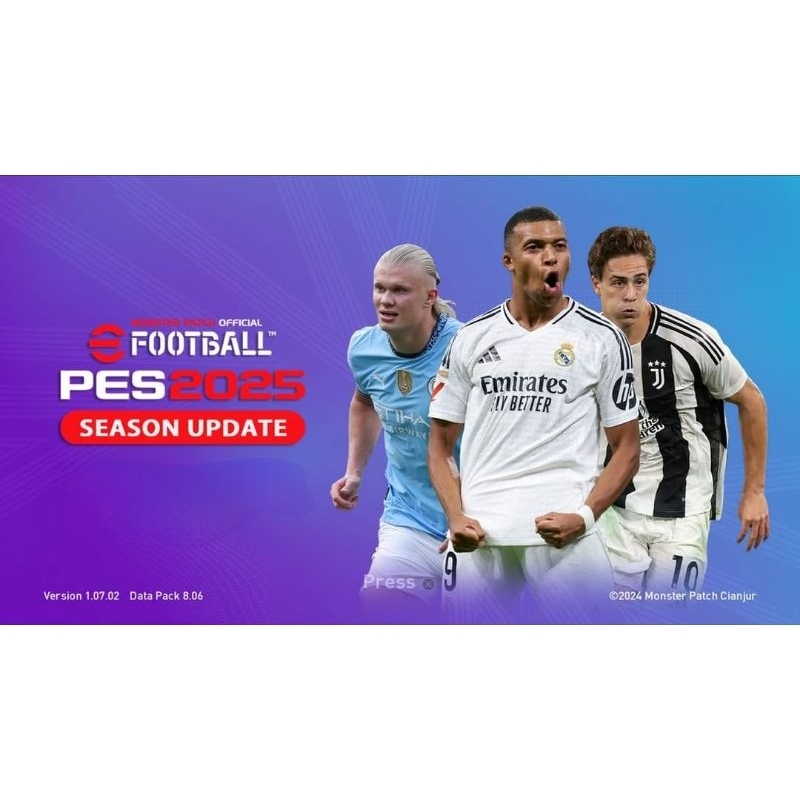 Jual eFootball PES 2025 Monster Patch Via Hardisk Shopee Indonesia