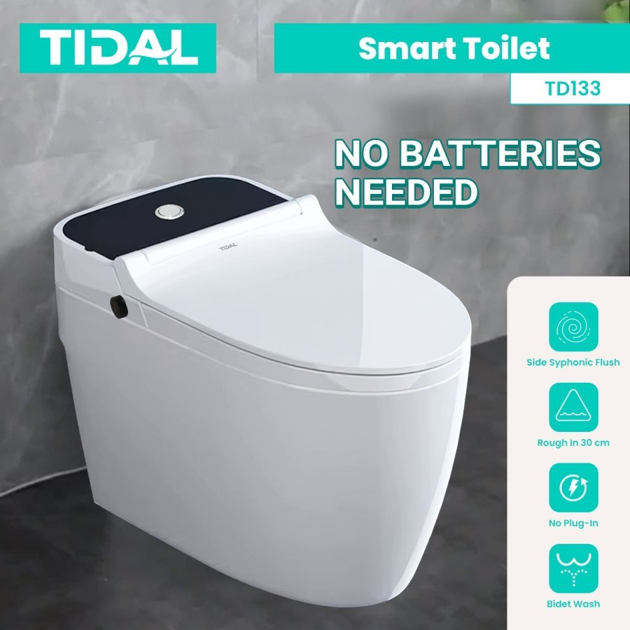 Smart Toilet Kloset Duduk Automatic Tidal TD133