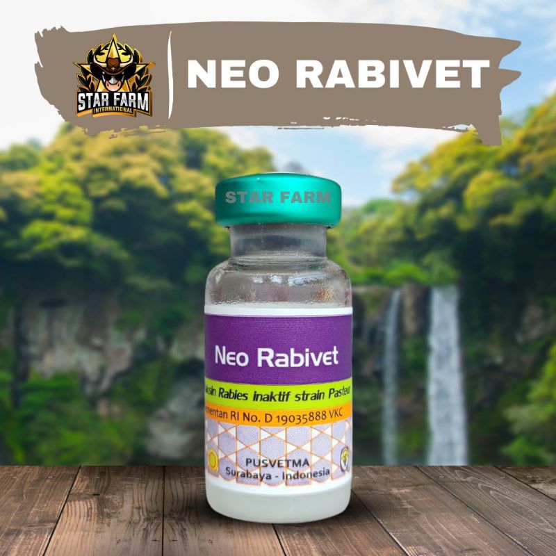 Jual Neo Rabivet - Obat Rabies Inaktif Star Farm | Shopee Indonesia