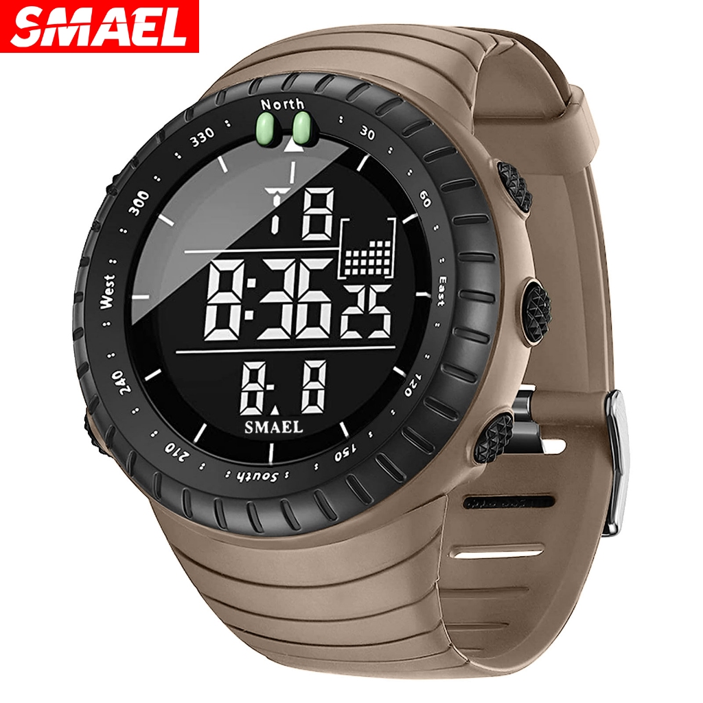 Jual Jam Tangan Pria Wanita Digital 1237 SMAEL Shopee Indonesia