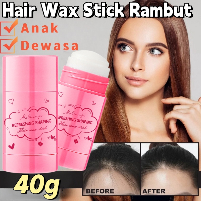 Jual Hair Wax Stick Tahan Lama Tidak Lengket Mudah Dipakai Awet ...