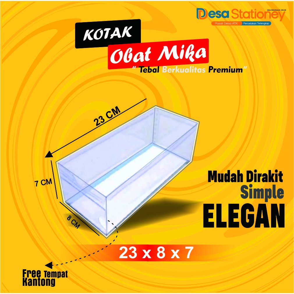 Jual Afbi Print Jual Kotak Obat Mika Apotik Plastik Apotek / Tempat ...