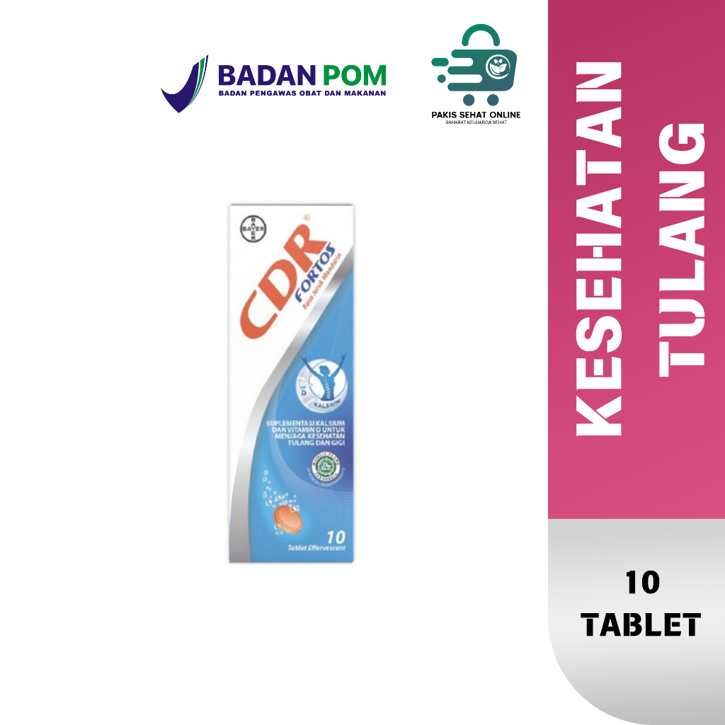 Jual CDR FORTOS ISI 10 TABLET | Shopee Indonesia