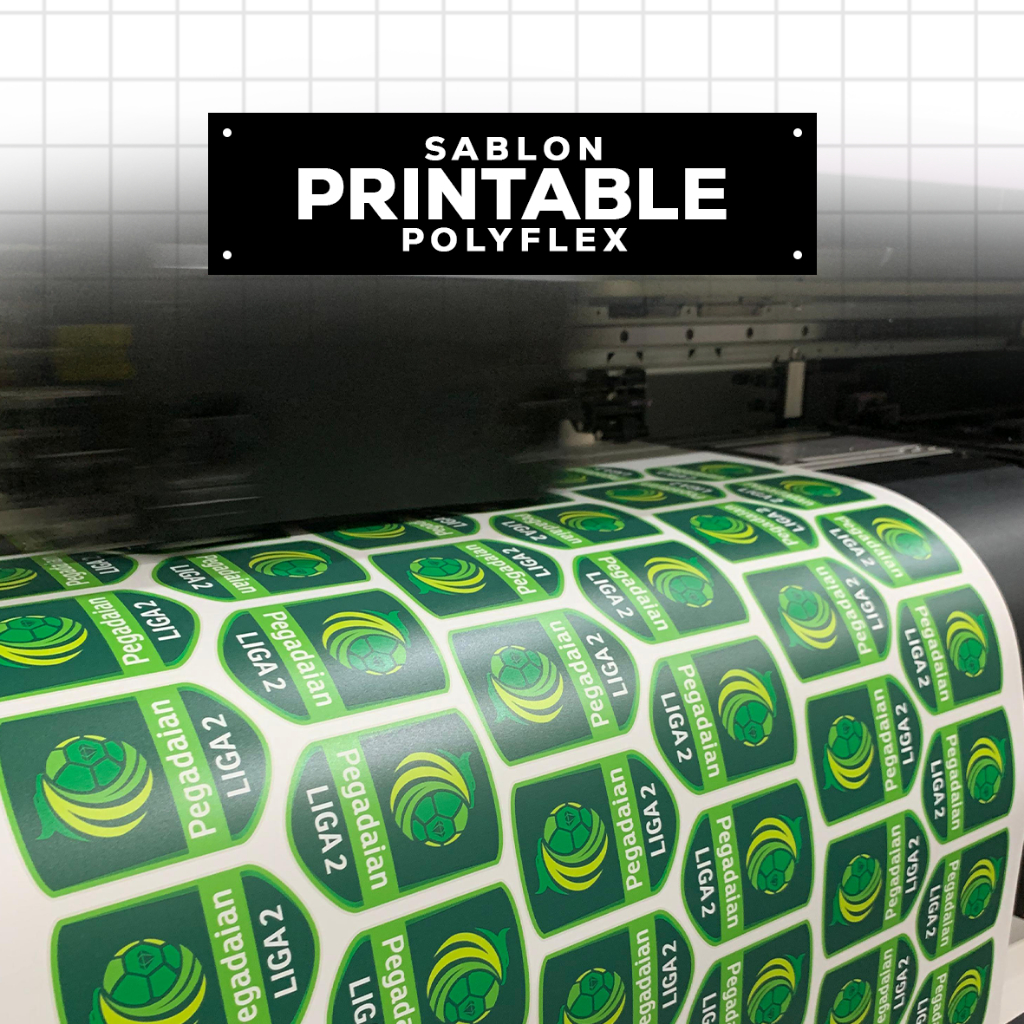Jual Cetak Sablon Printable Polyflex PVC & PU | Shopee Indonesia