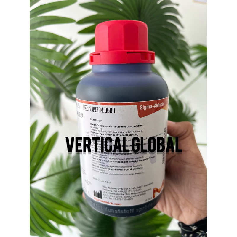 Jual Giemsa Merck 1.09204.0500 500 ml Ed 2027 Gimsa | Shopee Indonesia