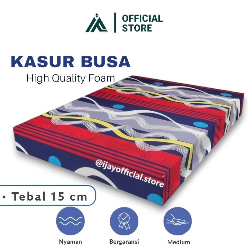 Jual Kasur Busa PREMIUM Tebal 15CM Super Awet Anti Kempes ( BERGARANSI ...