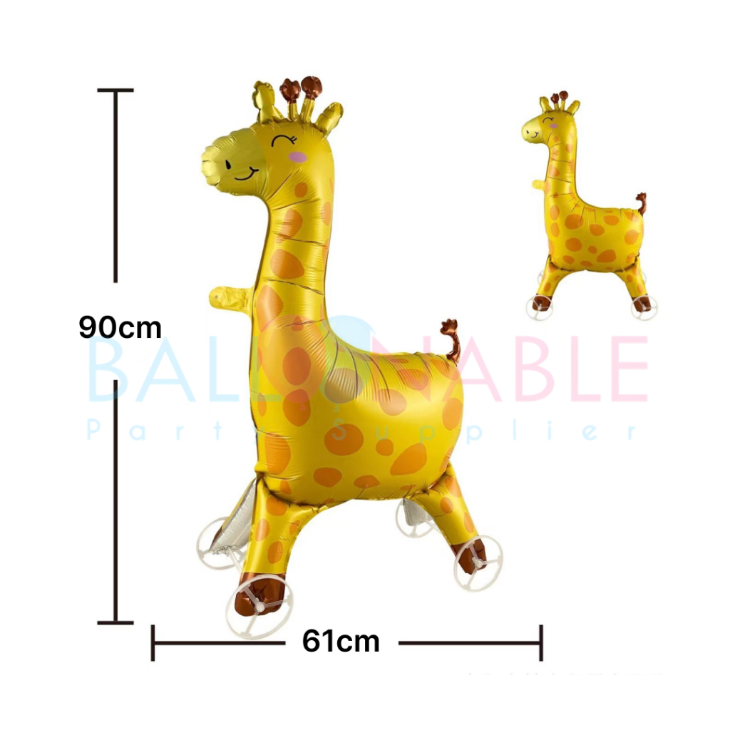 Jual Balon Bisa Berjalan Roda Karakter / Balloon Character Wheels ...
