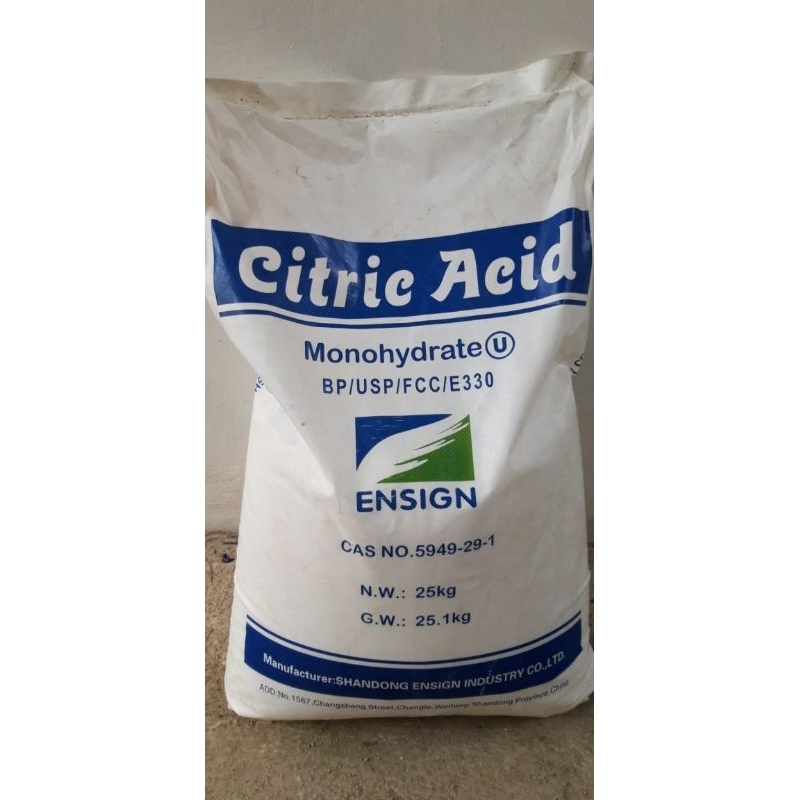 Jual Citrit Acid ex. Ensign 1 kg/Asam Sitrun Teknis | Shopee Indonesia
