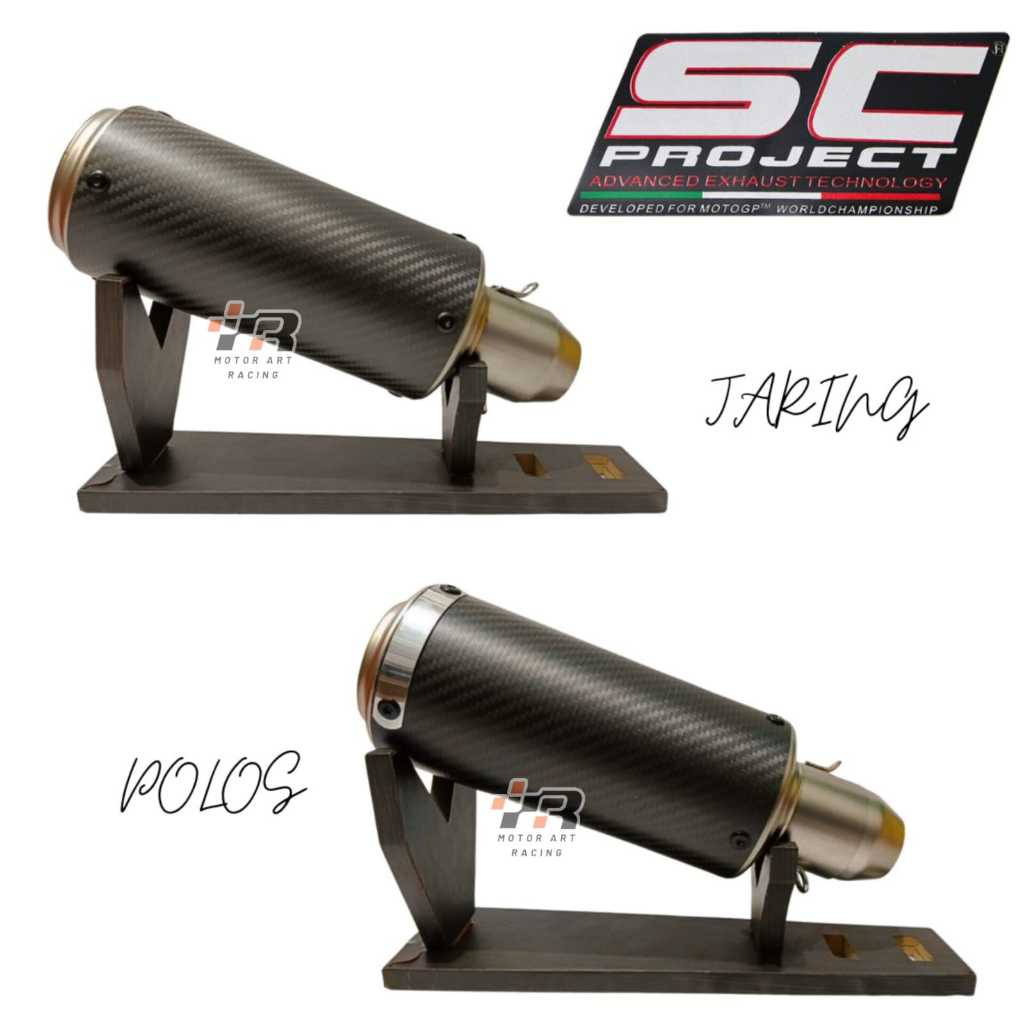 Jual KNALPOT SLINCER SC PROJECT JARING / POLOS INLET 50MM | Shopee ...
