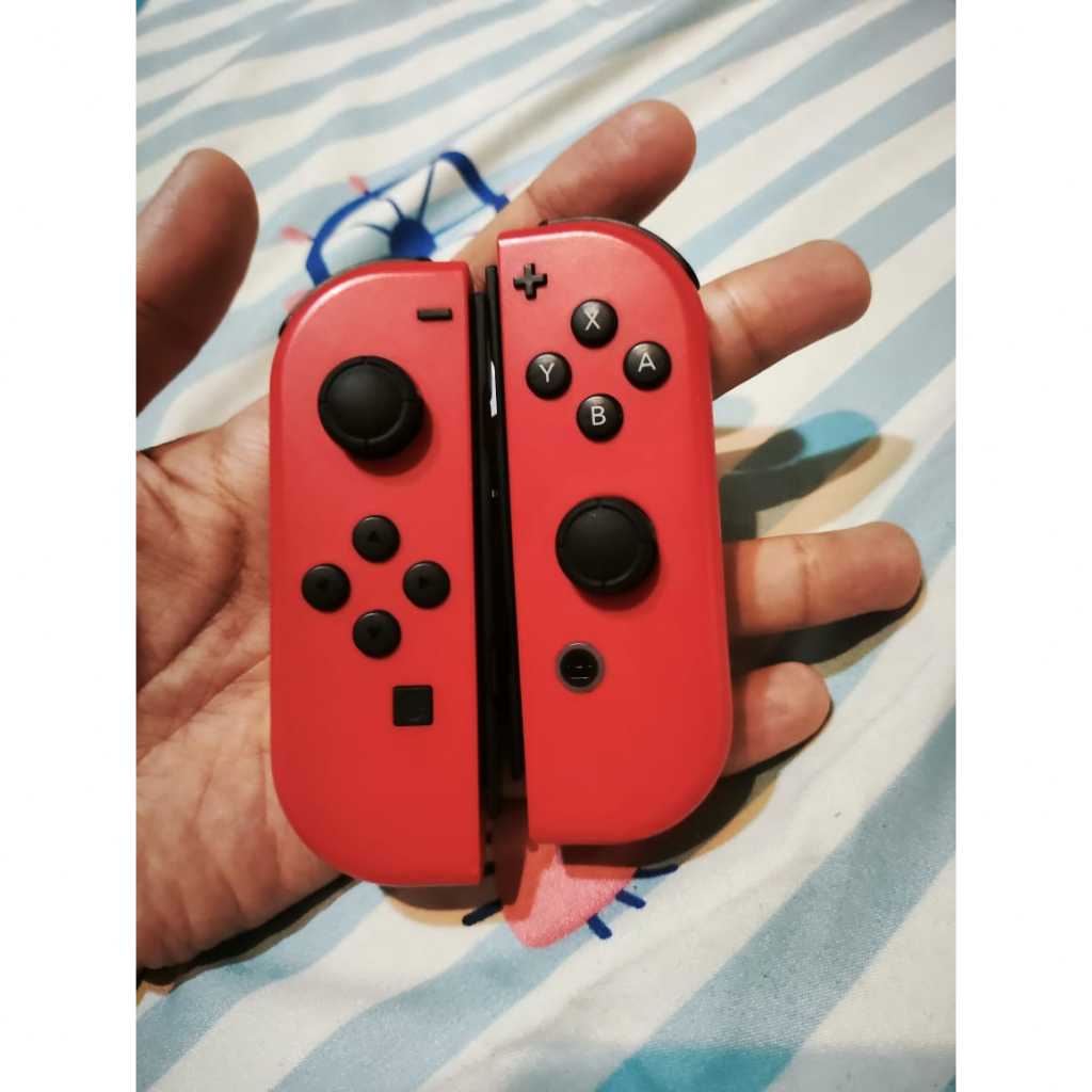 Jual nintendo switch joycon joy con ori merah | Shopee Indonesia
