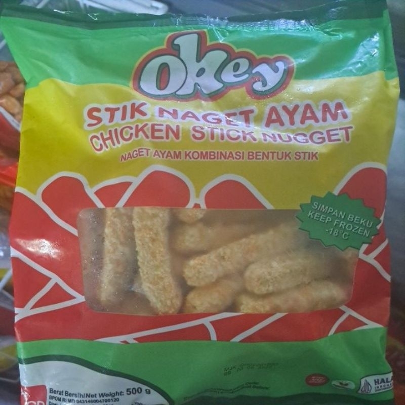 Jual Okey Nugget/Stik 500g dan okey stik 1kg | Shopee Indonesia