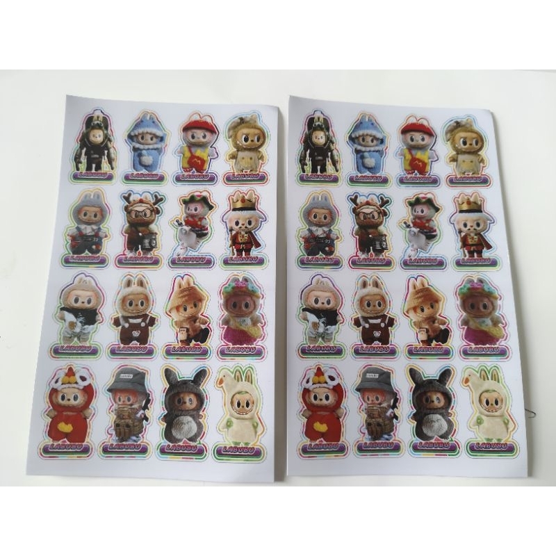 Jual STIKER TEMPEL LABUBU STIKER LABUBU LEMBARAN | Shopee Indonesia