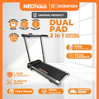 Jual BODIMAX DUAL PAD Treadmill Dual Pad with Incline Shopee Indonesia