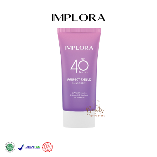 Jual Implora Perfect Shield Sunscreen SPF-40 PA++++ 50ml | Shopee Indonesia
