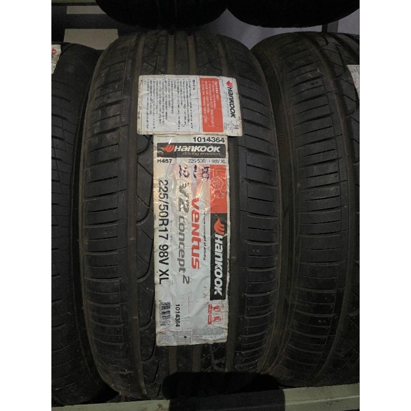 Jual CUCI GUDANG!! Ban Hankook 225/50/R17 Ventus (TAHUN 2018) | Shopee ...