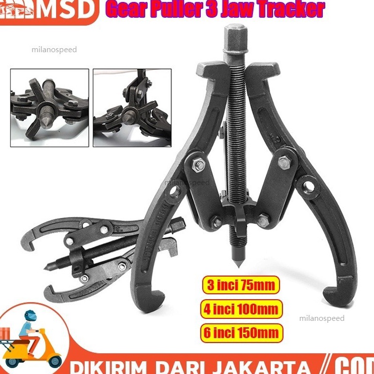 Jual New Trend Treker 3 Kaki 3 4 6 Inch Gear Puller 3 Jaw Tracker alat ...