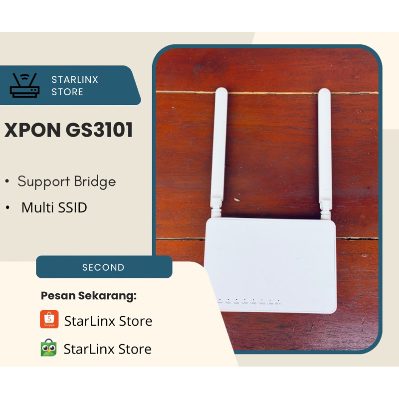 Jual MODEM | ROUTER XPON GS3101 | Shopee Indonesia