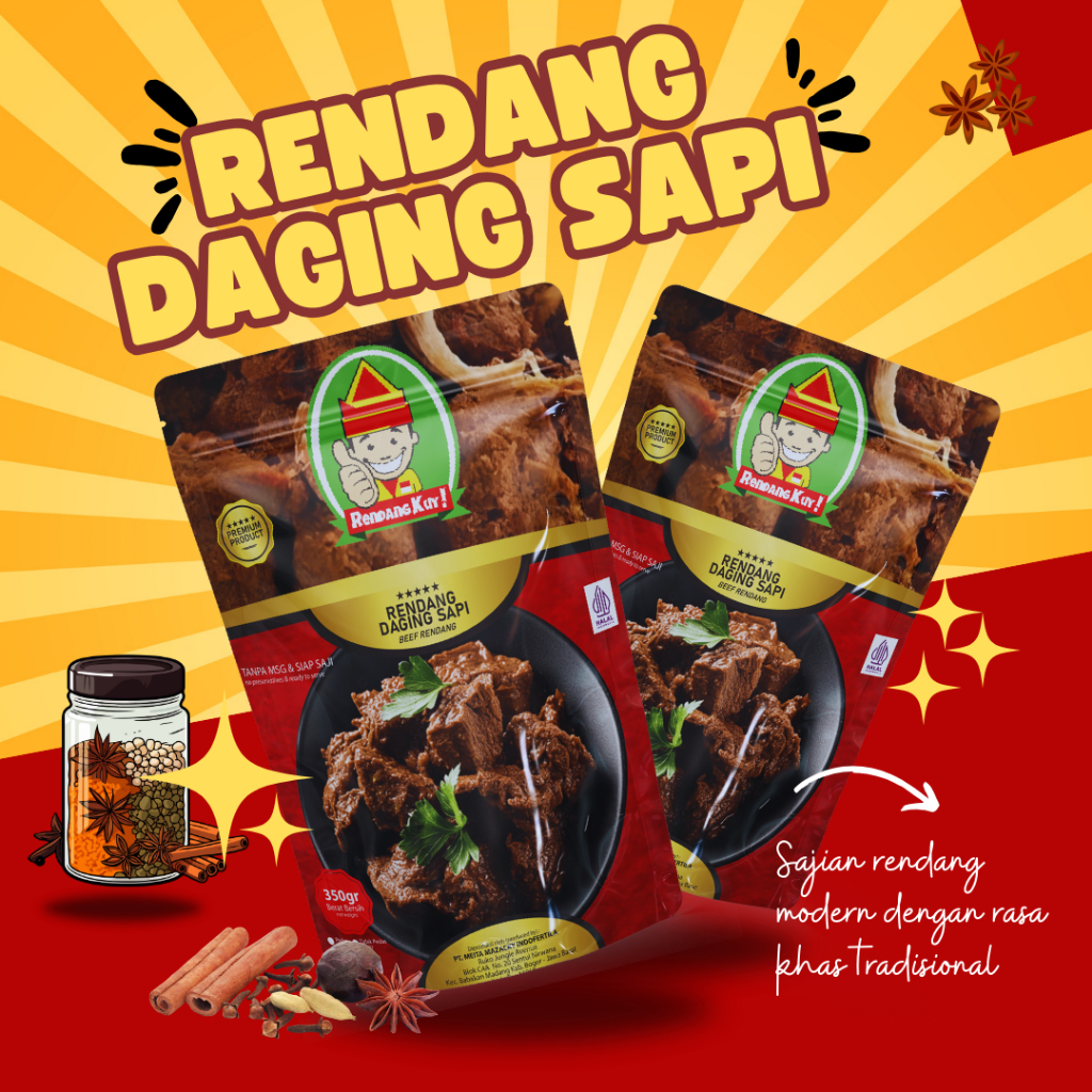 Jual Rendang Sapi by Rendang Kuy! | Shopee Indonesia