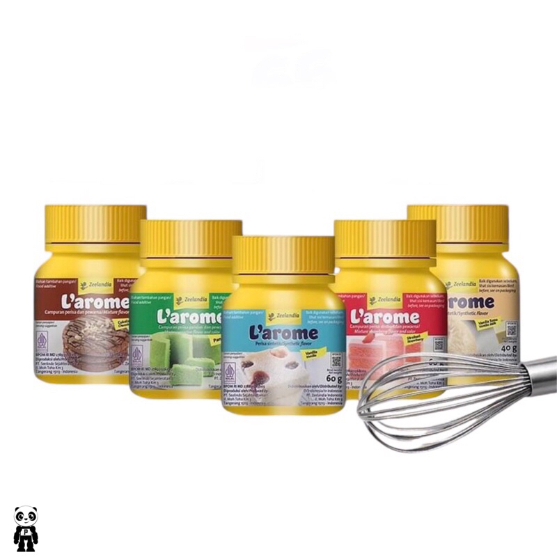 Jual Larome Perisa dan Pewarna Liquid 60 g Cokelat Pandan Stroberi ...