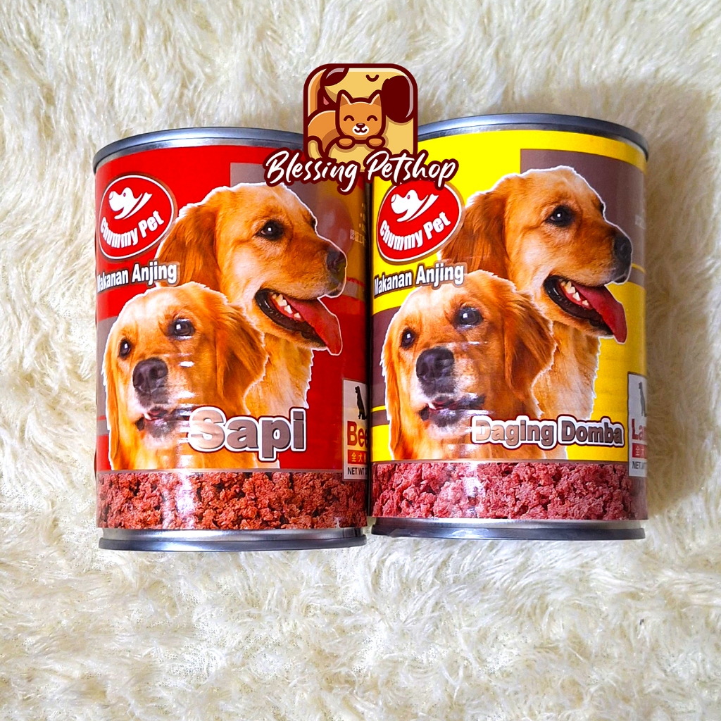 Jual Makanan kaleng Anjing Chummy Dog Sapi dan Domba Dog Canned Food ...