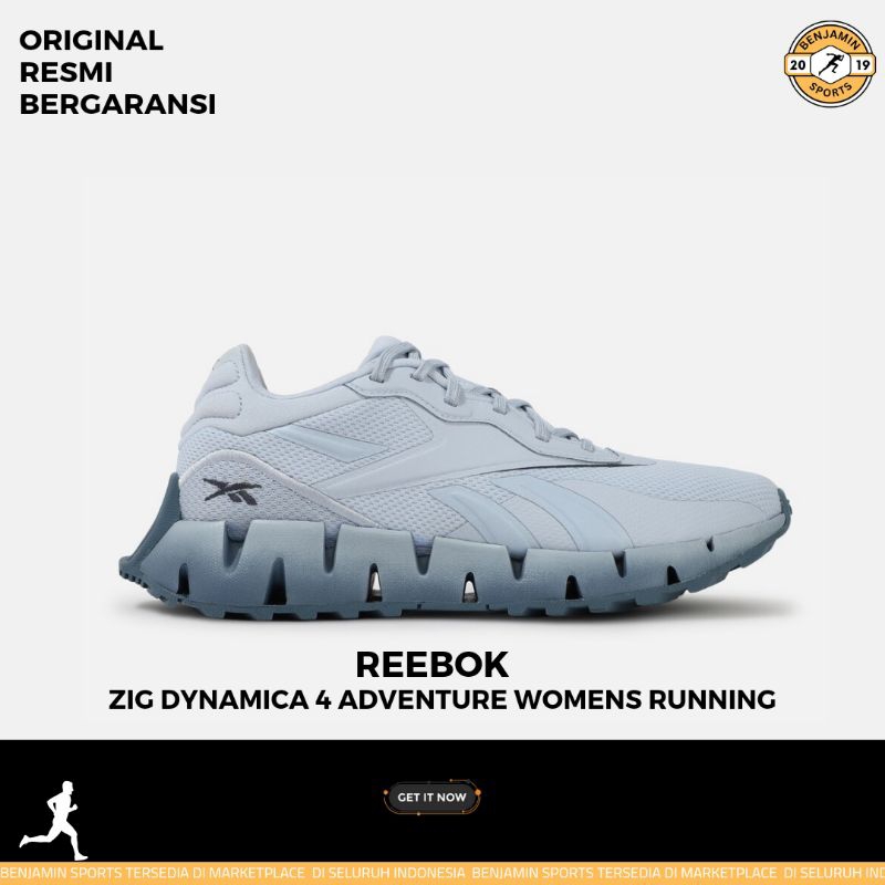 Jual SEPATU LARI WANITA REEBOK ZIG DYNAMICA 4 ADVENTURE ORIGINAL RESMI ...