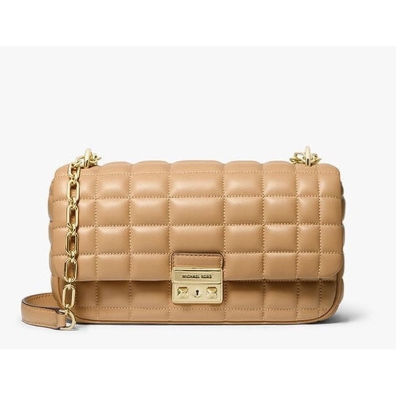 Jual Ambyarin Krn Ada Kerutan Di Bagian Depan Michael Kors Tribeca Large Quilted Leather