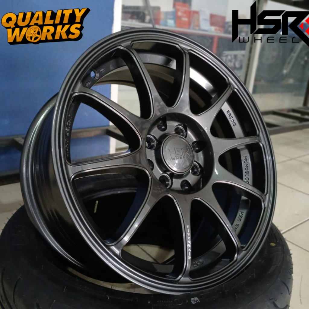 Jual Velg Racing + Ban Mobil Brio Rs R16 Inch pelek Hsr Indy Lubang 4 ...