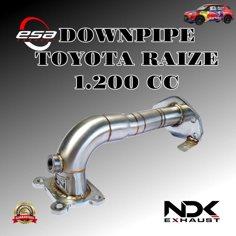 Jual Downpipe Toyota Raize 1200 CC / Daihatsu Rocky 1200 CC NDK EXHAUST ...