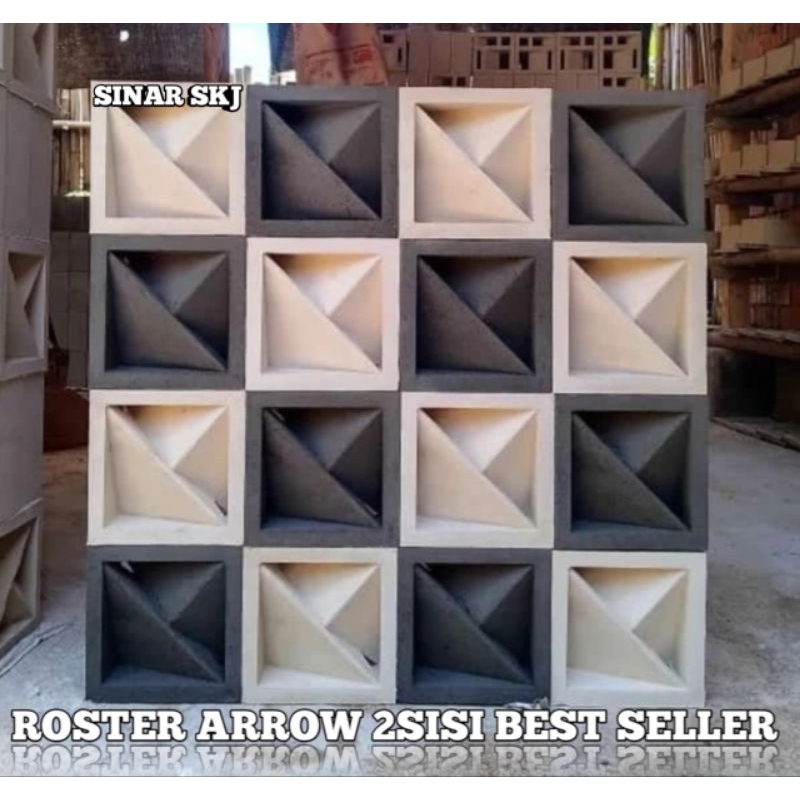Jual Roster beton minimalis/roster minimalis 2sisi/roster beton 2Muka ...