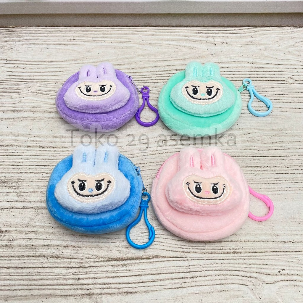 Jual POUCH KOIN BONEKA LABUBU KP-1560 TAS KECIL BAG LOCK AMAN ANTI ...