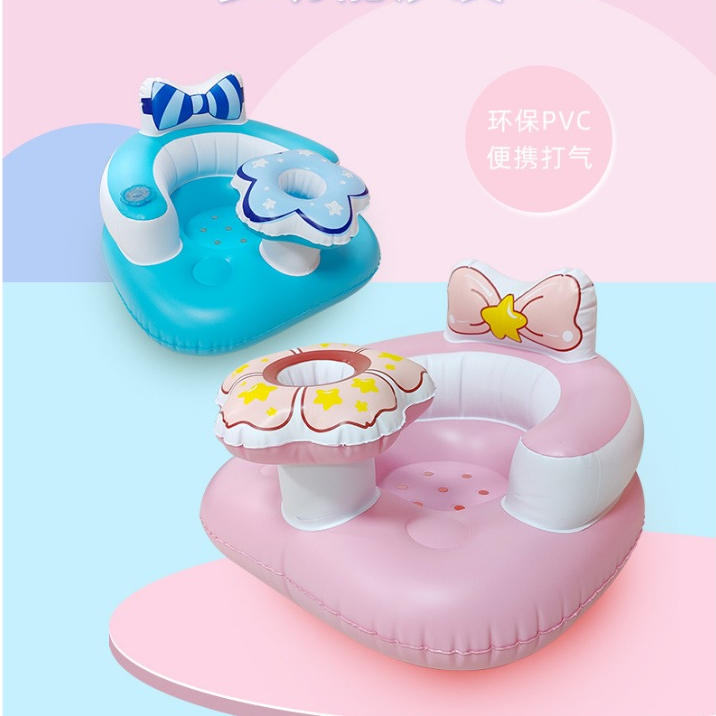 Jual Dasi Busur Kursi Belajar Bayi Kursi Makan Kursi Makan Tiup PVC ...