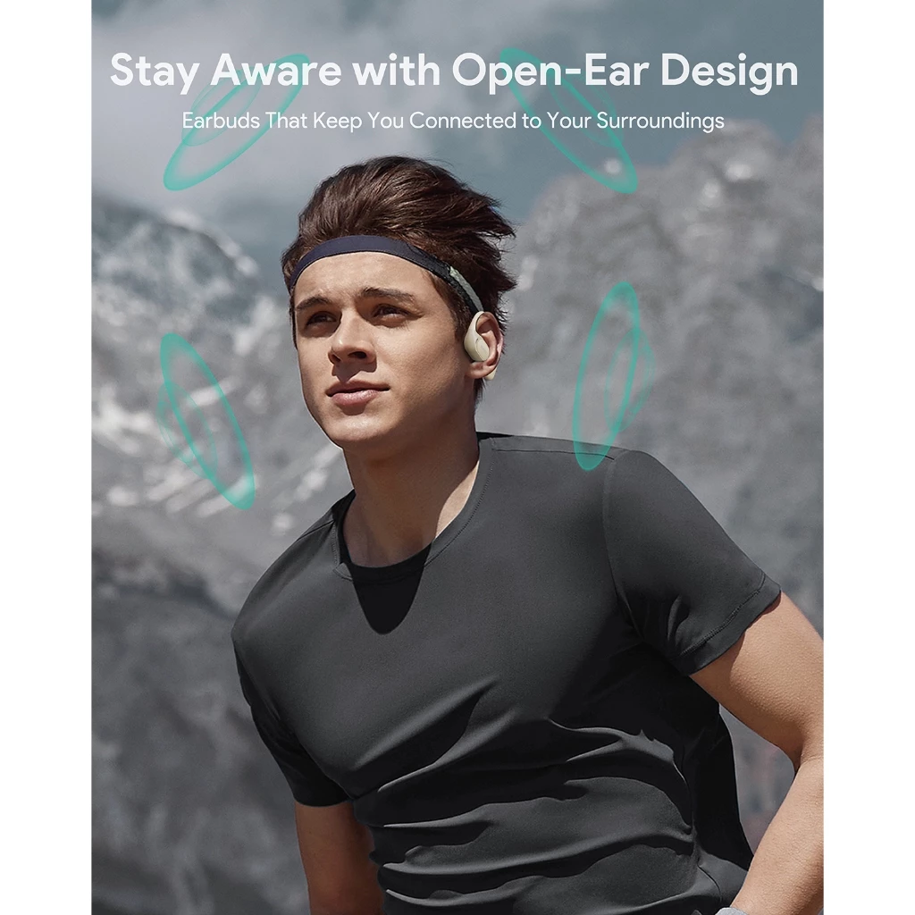 AUKEY Open Ear True Wireless Series Bluetooth With App Control IPX4 EP-S1