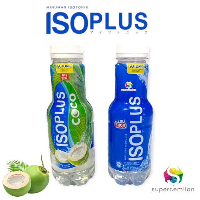 Jual ISOPLUS ISOTONIC BOTOL 350 ML DUS ISI 12PCS | Shopee Indonesia