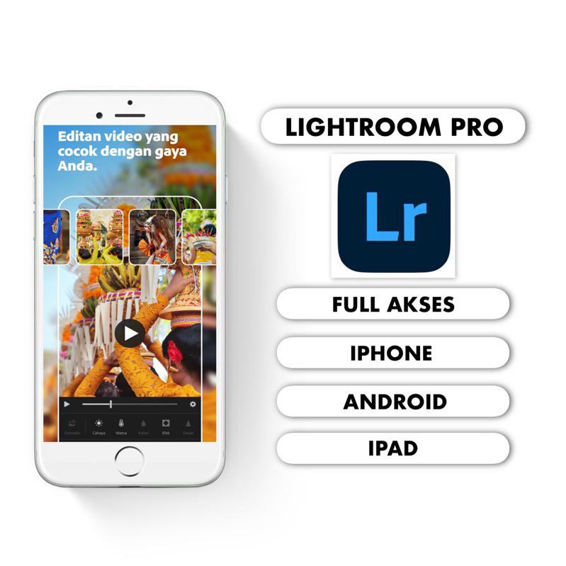 Jual FITUR LENGKAP! LGHTROOM EDIT FOTO & VIDEO | LR PRO | Shopee Indonesia