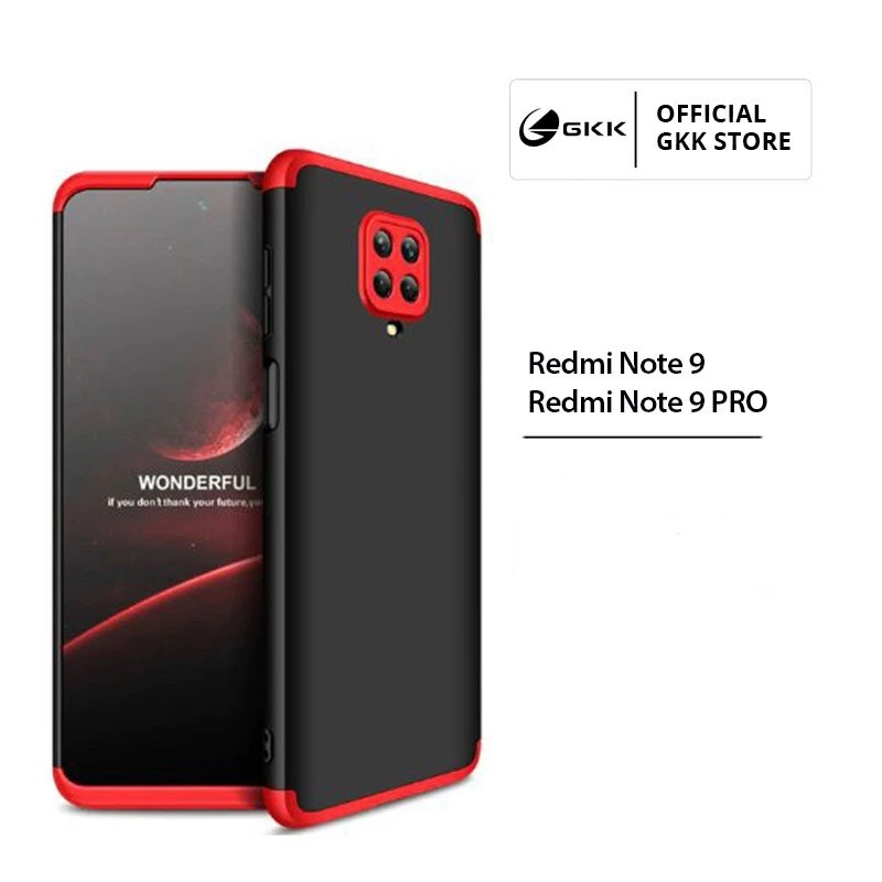 GKK Redmi Note PRO Casing Hardcase 360 Bumper Anti Retak Original